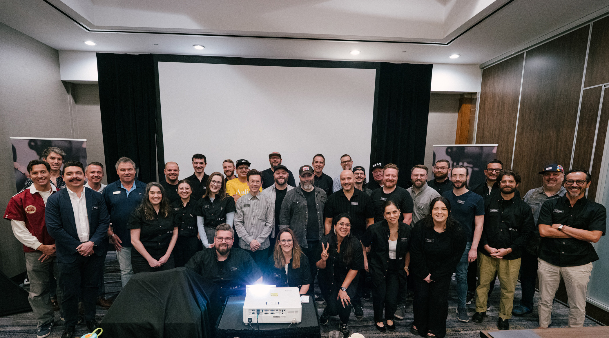 Hemro Brand Gathering Team Photo in Houston